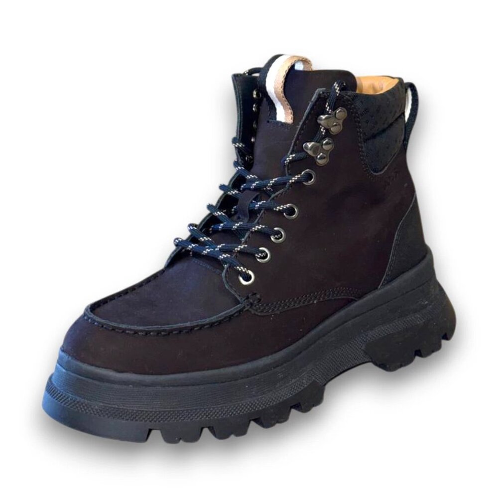 BOSS Foster Ankle Boots Men's Suede/Textile US 7 (UK 6 EU 40) MSRP $350